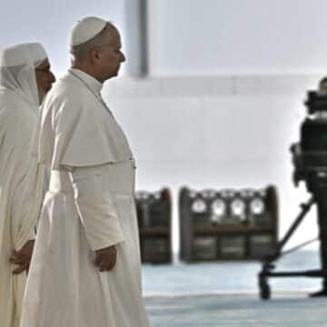 León XIV en la Gran Mezquita de Argel