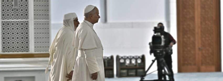 León XIV en la Gran Mezquita de Argel
