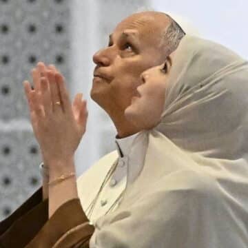 León XIV en la Gran Mezquita de Argel