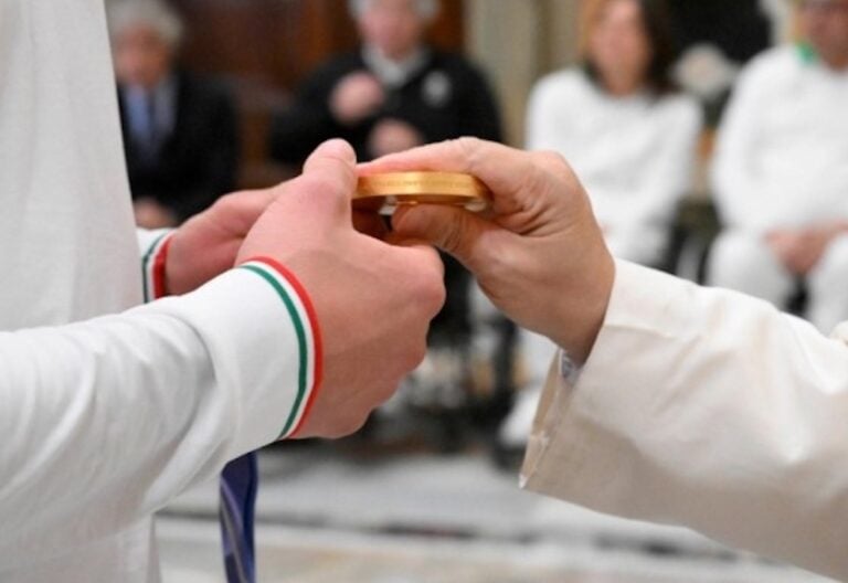 León XIV medalla olímpica