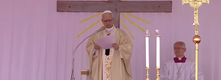 León XIV en la misa Angola del 20 de abril de 2026