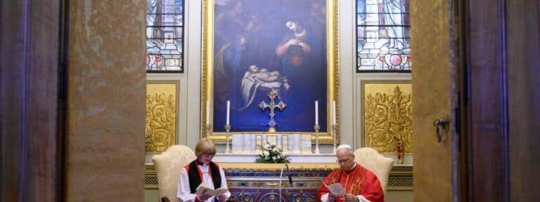 Cumbre León XIV-Mullally: ¿es más ecuménico el Papa que la arzobispa?