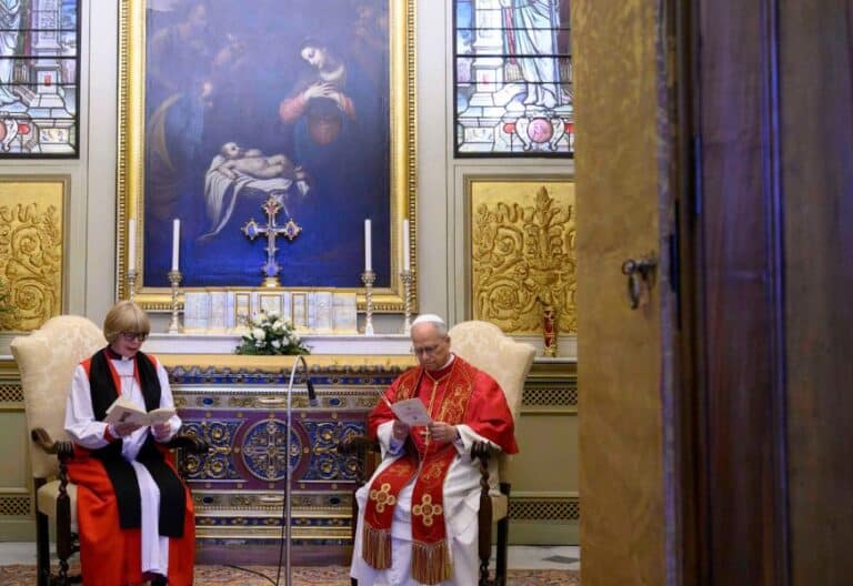 Cumbre León XIV-Mullally: ¿es más ecuménico el Papa que la arzobispa?