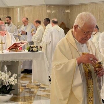 Misa por el aniversario del papa Francisco