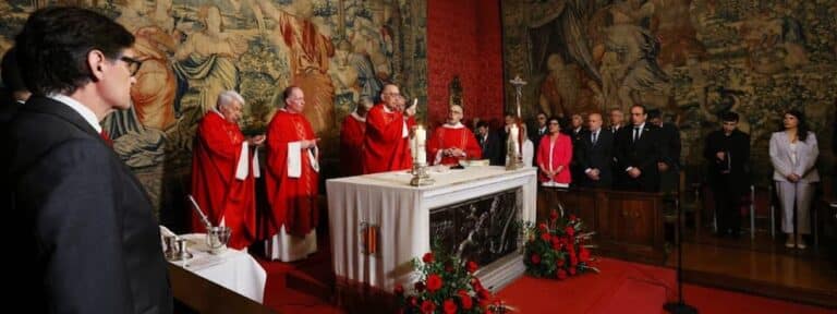 Misa de Sant Jordi en la Generalitat