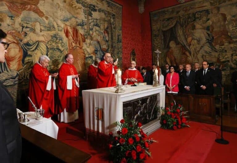 Misa de Sant Jordi en la Generalitat