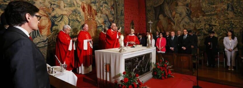 Misa de Sant Jordi en la Generalitat