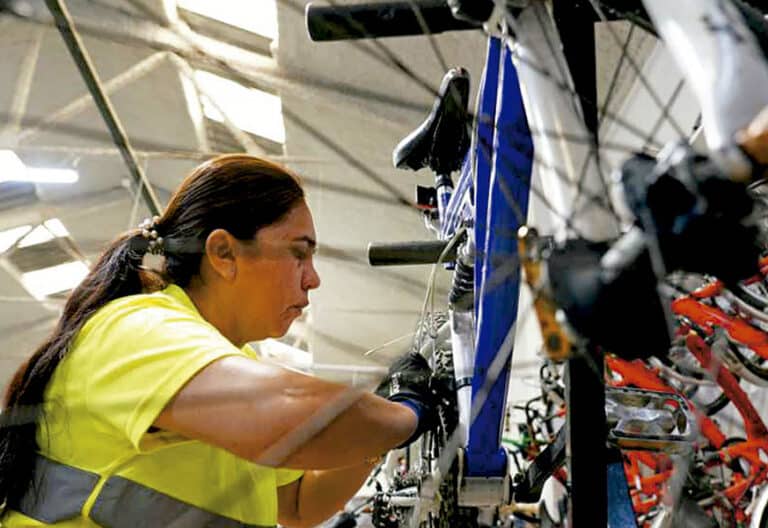 Proyecto de inserción laboral de Cáritas Valencia. Foto: Cáritas