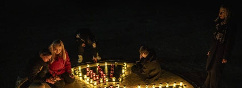 Oración en Prypyat por los 40 años del desastre nuclear de Chernóbil