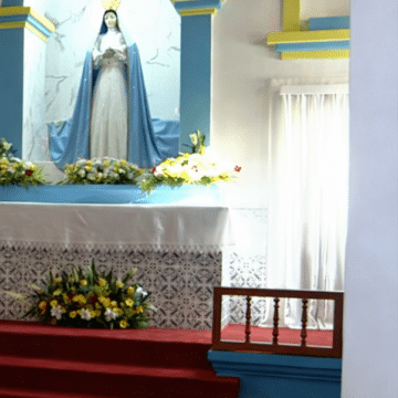 León XIV, en el santuario de Mama Muxima en Angola