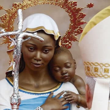 Viaje Papa a Guinea. Foto: Jesús G. Feria/VN