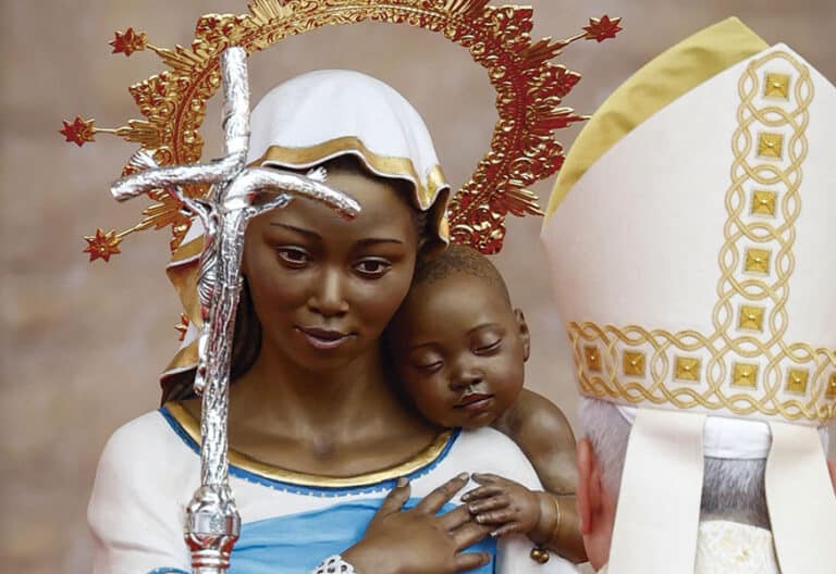 Viaje Papa a Guinea. Foto: Jesús G. Feria/VN