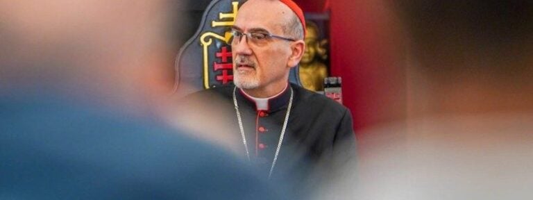 El cardenal Pierbattista Pizzaballa