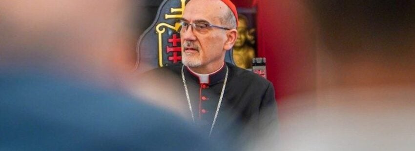 El cardenal Pierbattista Pizzaballa