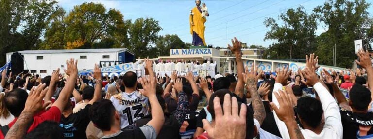 Los barrios populares recordaron a Francisco