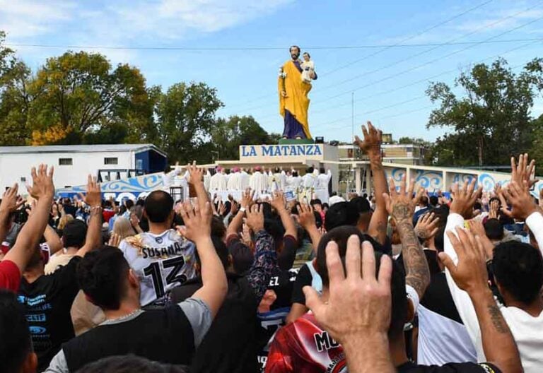 Los barrios populares recordaron a Francisco