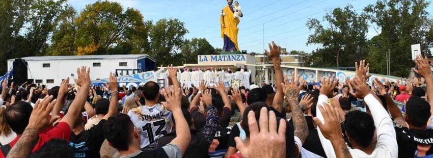 Los barrios populares recordaron a Francisco