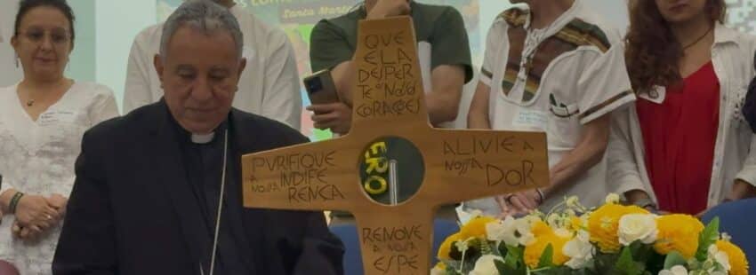 José Domingo Ulloa planta cara contra el extractivismo en Cumbre global de Colombia: “Es hora de