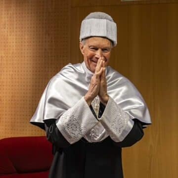 El jesuita Jean Luis Ska, en la Universidad Pontificia Comillas. FOTO: UPC