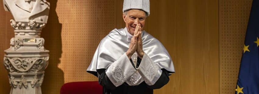 El jesuita Jean Luis Ska, en la Universidad Pontificia Comillas. FOTO: UPC