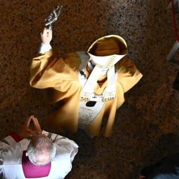 León XIV, en Annaba (Argelia)