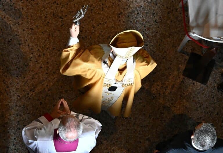 León XIV, en Annaba (Argelia)