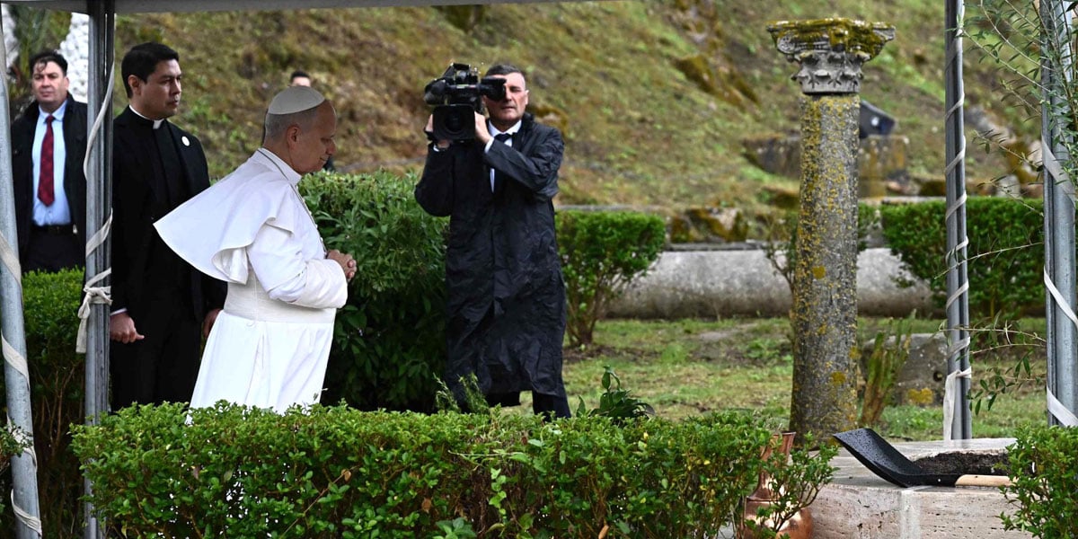 León XIV, en Annaba