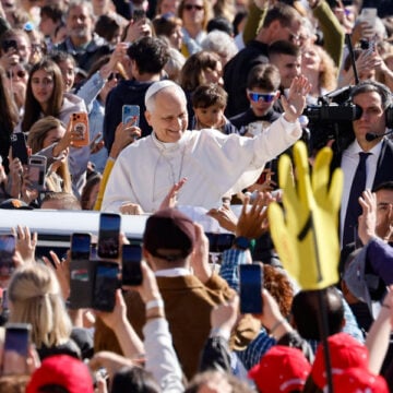León XIV en la audiencia general