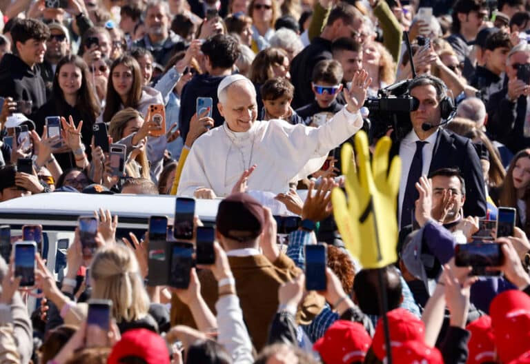 León XIV en la audiencia general