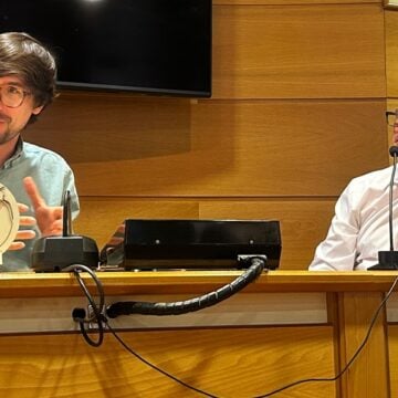 Juan Carlos Aonso y Javier Navarro. Foto: Vida Nueva