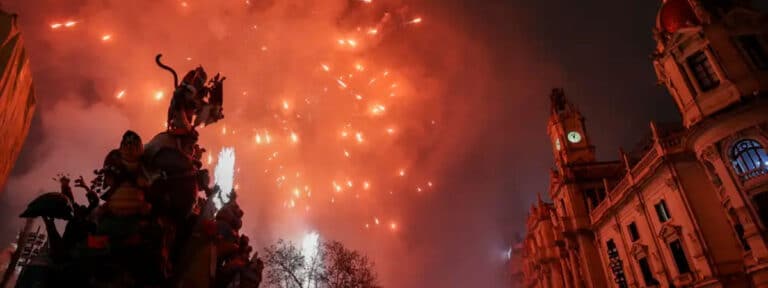 Fallas Valencia 2025. Foto: EFE