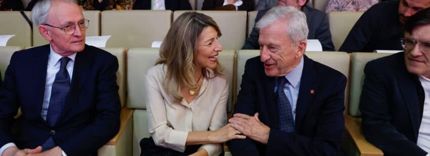 Yolanda Díaz y Manuel Bretón