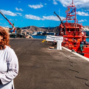 Cáritas Canarias ultima el encuentro del Papa con los migrantes en Arguineguín