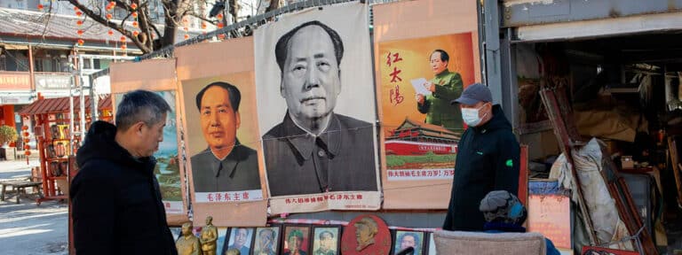 China celebra el 130 aniversario del nacimiento de Mao Zedong. Foto: EFE/Andrés Martínez Casares