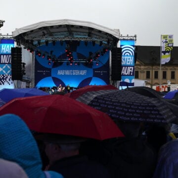 Opening of the 104th German Catholic Convention in Wuerzburg