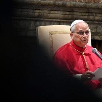 León XIV recibe en audiencia a los nuevos embajadores ante la Santa Sede. Foto: Vatican Media