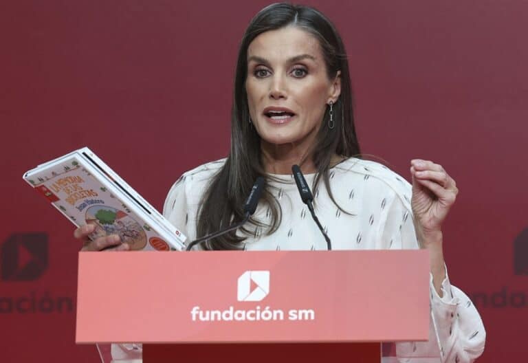 La reina Letizia, en los Premios SM 2026. Foto: Efe