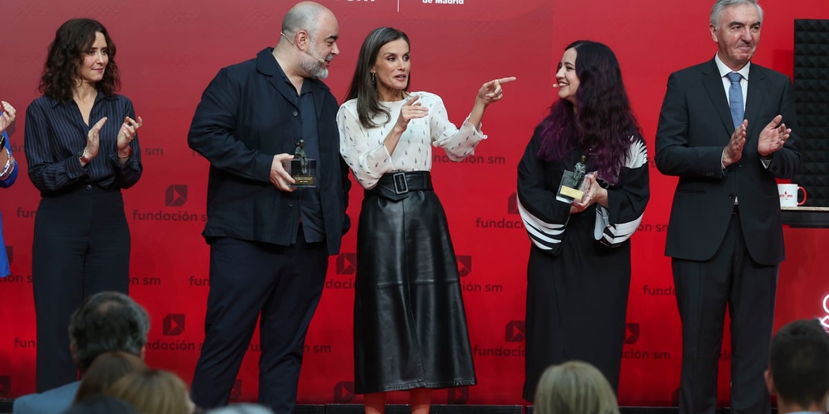 La reina Letizia, en los Premios SM 2026. Foto: Efe