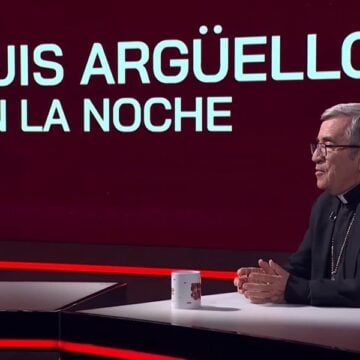 Luis Argüello, en Televisión Española