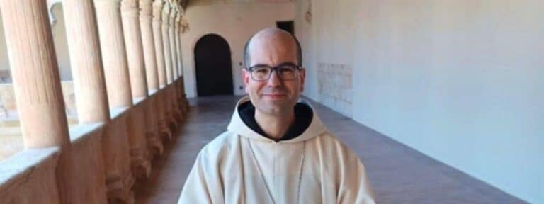 El nuevo abad de Santa María de Huerta: “Buscando por internet sobre la vida contemplativa me