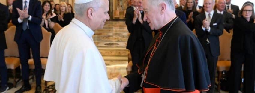 Papa audiencia Catholic Extension Society