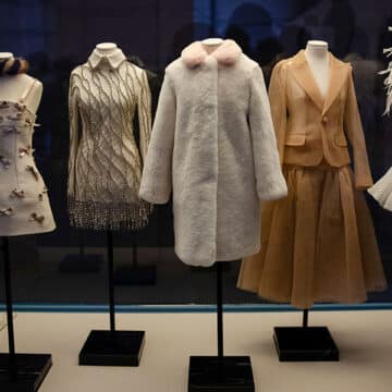 Creaciones de la diseñadora Teresa Helbig que forman parte de la muestra ‘Helbig Archive