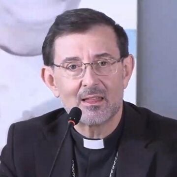 Rueda de prensa de la presentación de la visita del Papa a Madrid