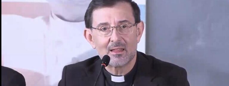Rueda de prensa de la presentación de la visita del Papa a Madrid