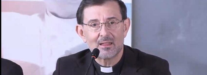 Rueda de prensa de la presentación de la visita del Papa a Madrid