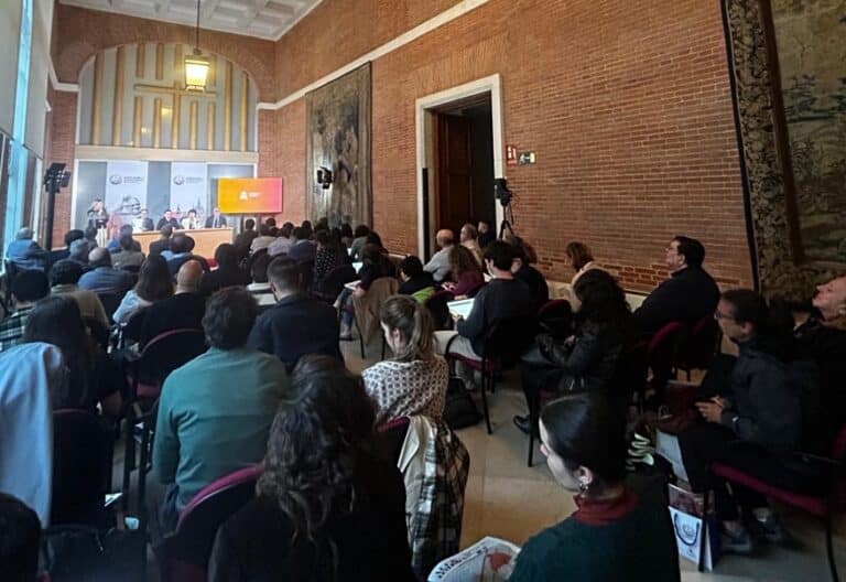 Rueda de prensa de la presentación de la visita del Papa a Madrid