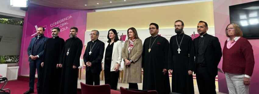 Presentación del informe ecuménico sobre atención a los migrantes. Foto: José Beltrán