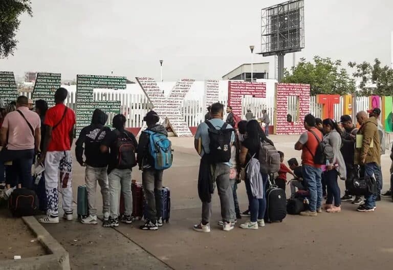 Migrantes en México