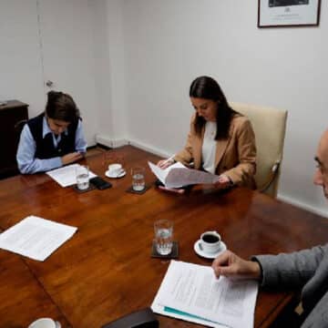 El Área de Educación de la Conferencia Episcopal de Chile, con la ministra de educación