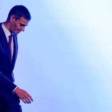 El presidente del Gobierno, Pedro Sánchez
